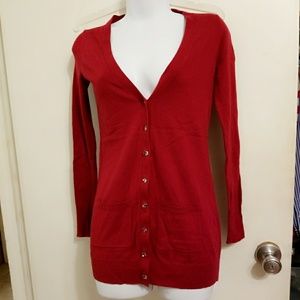 Express red sweater